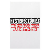 Hysterectomies...Cool Girls