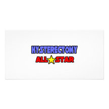 Hysterectomy All Star Custom Photo Card