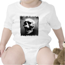 Hysteriskull Laughing Human Skull Rompers