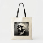 Hysteriskull Laughing Human Skull Tote Bags