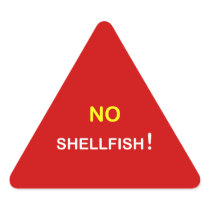 i3 - Food Alert ~ NO SHELLFISH.