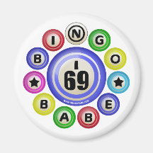 I69 Bingo Babe Magnet