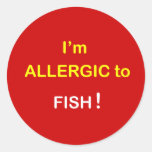 i8 - I'm Allergic - FISH. Sticker