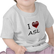 I <3 ASL TEE SHIRT