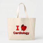 I <3 Cardiology Tote Bags