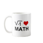I <3 Math mugs