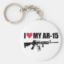 I <3 My AR-15 Key Chain