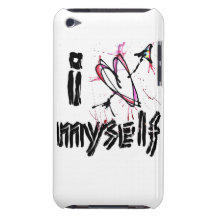 i <3 myself ipod touch case
