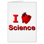 I <3 Science Card