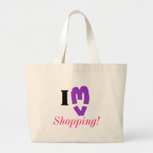 I <3 Shopping Tote Bag!