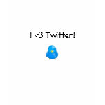 I <3 Twitter!_BabyDoll t-shirts