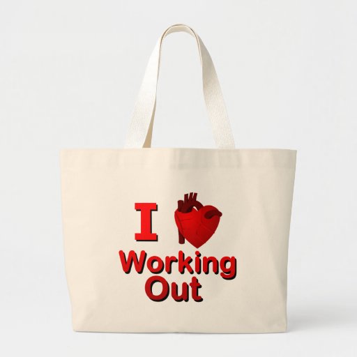I <3 Working Out Bags