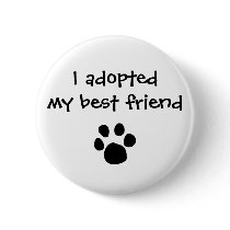 "I adopted my best friend" Flair by The Ashes Pins