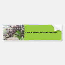 I am a berry special person! bumper sticker