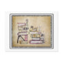 i am a bookworm postcard