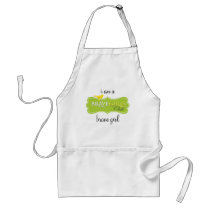 'i am a brave girl' Apron