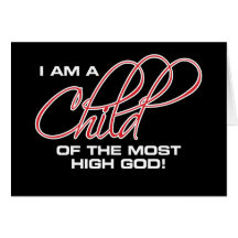 I Am A Child of the Most High God - Joel Osteen Greeting Card