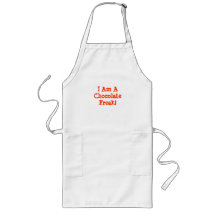 I Am A Chocolate Freak! Aprons