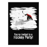 I am a Hockey Player party Invitation