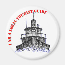 I am a legal tourist guide magnets