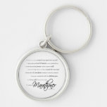 I Am a Marathoner Keychain