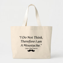 I Am A Moustache Bag