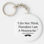 I Am A Moustache Keychain