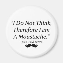 I Am A Moustache Magnet
