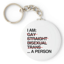 I AM A PERSON KEY CHAIN