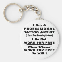 I Am A Professional Tattoo Artist. Key Chains
