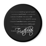 I am a Triathlete - Script magnets