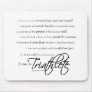 I am a Triathlete - Script Mouse Pads