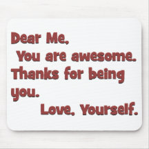 I am awesome mousepads