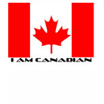 I am Canadian t-shirts