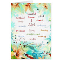 I am..... cards