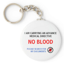 I AM CARRYING AN ADVANCE MEDICAL DIRE... KEYCHAIN