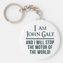 I Am John Galt Key Chain