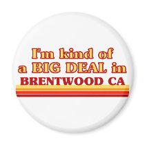 I am kind of a BIG DEAL in Brentwood Refrigerator Magnets