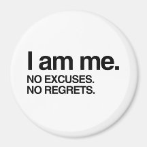 I AM ME FRIDGE MAGNETS