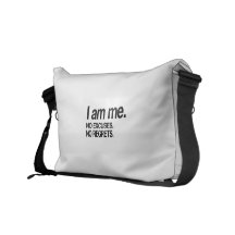 I AM ME COURIER BAG