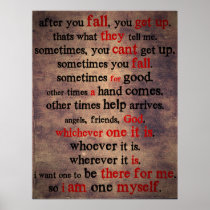 I Am Myself Posters