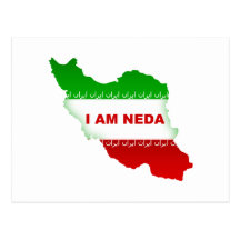 I am Neda Post Cards