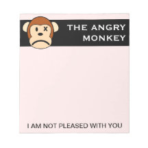I am not pleased with your performance memo note pads
