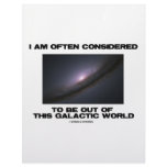 I Am Often Considered To Be Out Of Galactic World Letterhead Template