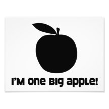I Am One Big Apple Photo Art