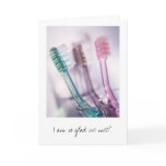 I am so glad we met? card
