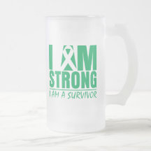 I am Strong - I am a Survivor - Liver Disease Coffee Mug