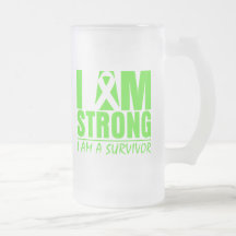 I am Strong I am a Survivor Non-Hodgkin's Lymphoma Mug