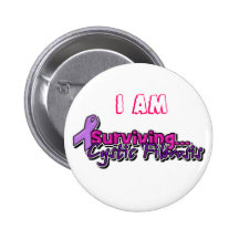 I am Surviving Cystic Fibrosis Pins