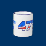I am the 47% Obama Logo Mug mugs